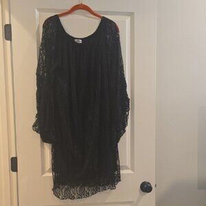 Elegant Black Lace Dress